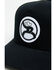 Image #2 - Hooey Boys' Roughy 2.0 Trucker Cap, Black, hi-res