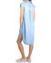 Image #5 - Tractr Blu Women's High-Low Shirt Dress, Indigo, hi-res