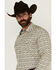Image #2 - Cody James Men's Gravity Paisley Print Long Sleeve Snap Western Shirt - Tall, Cream, hi-res