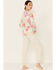 PJ Salvage Women's Happy Blooms Sweatpants, Oatmeal, hi-res