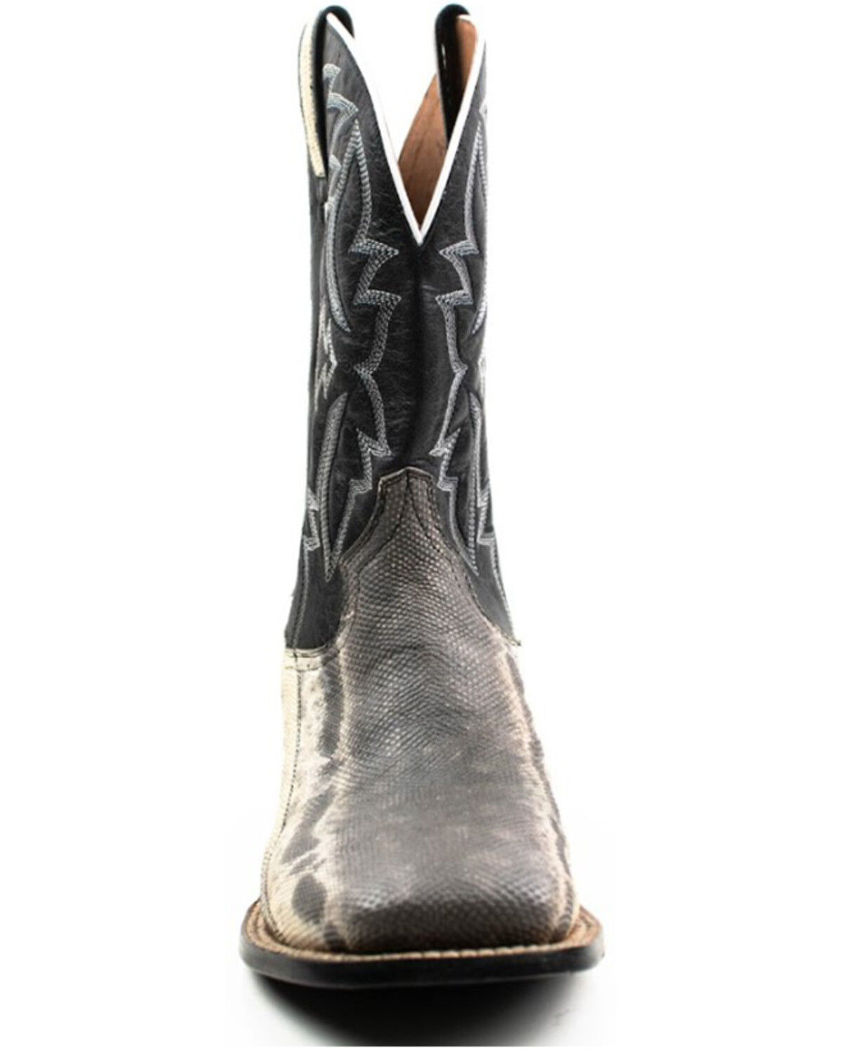 Image #4 - Dan Post Men's Kauring Snake Exotic Western Boots - Broad Square Toe, Black, hi-res