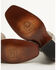 Image #6 - Cleo + Wolf Women's Fern Western Booties - Square Toe, Chocolate, hi-res