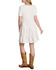 Image #2 - Stetson Women's Denim Short Sleeve Mini Dress, White, hi-res