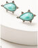 Image #2 - Lainey Wilson Women's Feather Drop Trio Earring Set - 3 Piece, Silver, hi-res