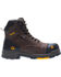 Image #2 - Wolverine Men's Blade LX Waterproof Met Guard Work Boots - Composite Toe, Dark Brown, hi-res