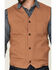 Image #3 - Blue Ranchwear Men's Solid Button-Down Duck Canvas Vest , Rust Copper, hi-res