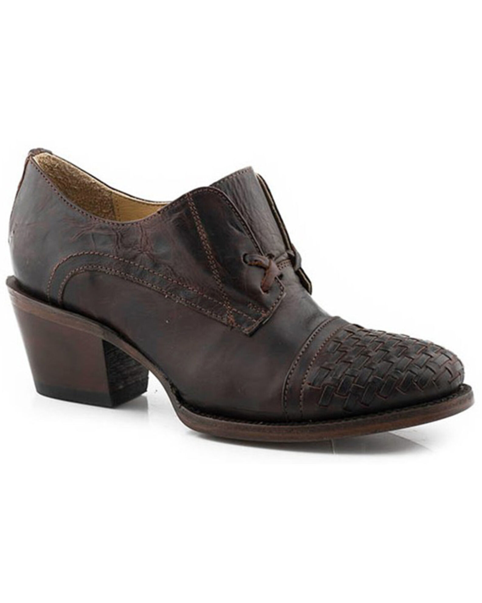 Stetson Women s Ash Western Booties Round Toe Country Outfitter