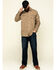 Image #6 - Ariat Men's Khaki Rebar Made Tough Durastretch Long Sleeve Work Shirt , Beige/khaki, hi-res