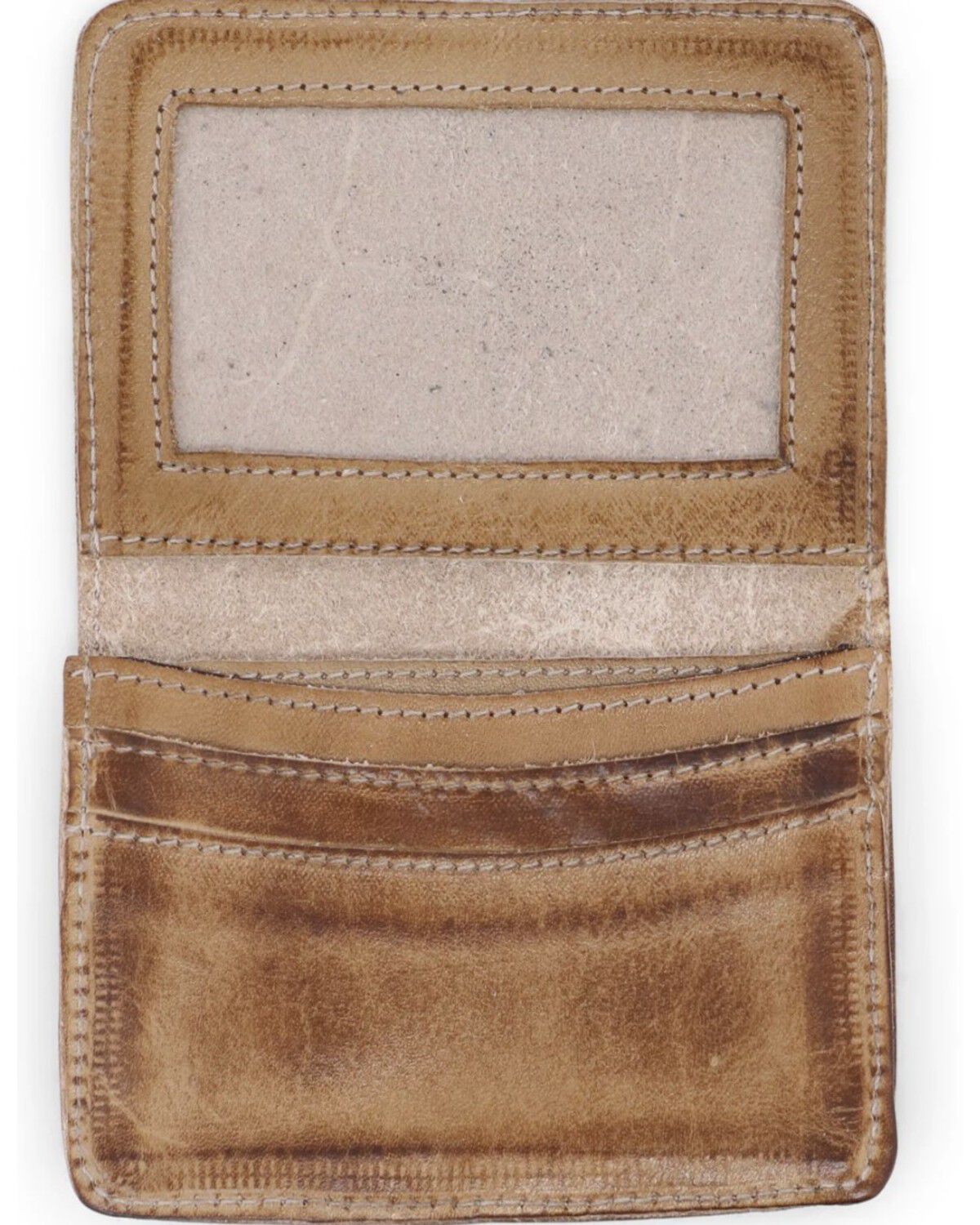 Image #3 - Bed Stu Jeor Leather Bifold Wallet, Tan, hi-res
