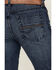 RANK 45 Men's Unbroken Medium Dark Wash Stretch Stackable Straight Jeans , Dark Medium Wash, hi-res