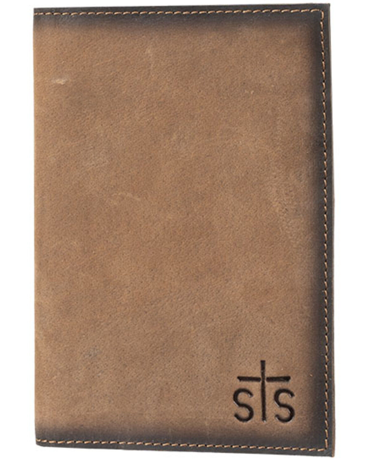 Image #1 - STS Ranchwear by Carroll Men's Foreman Passport Wallet, Tan, hi-res