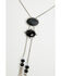 Image #2 - Lainey Wilson Women's Stone Tassel Bolo Necklace, Black, hi-res