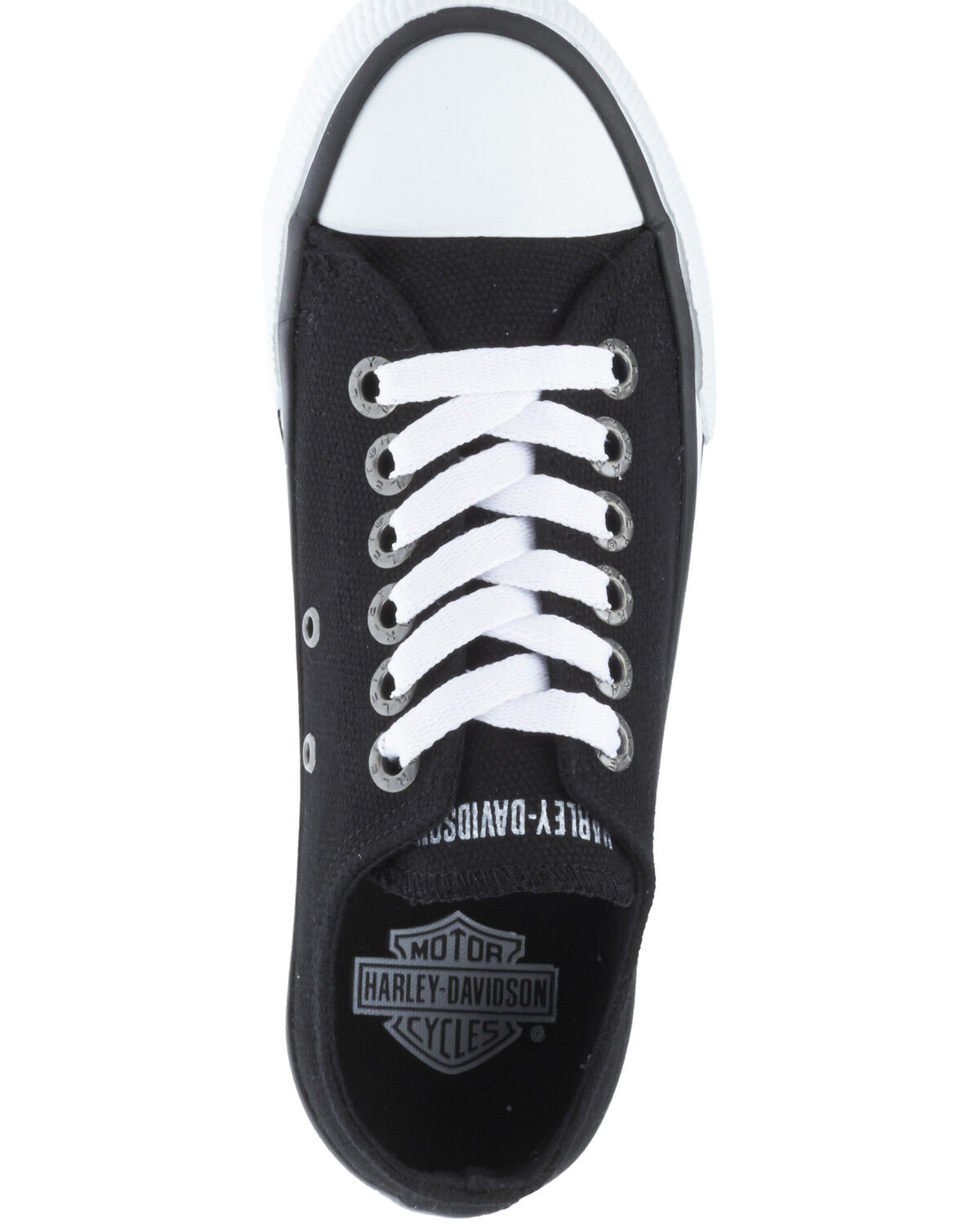 Image #6 - Harley Davidson Women's Zia Moto Shoes, Black, hi-res