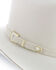 Stetson Men's 3X Wool Felt Cowboy Hat, White, hi-res