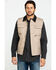 Image #2 - Cody James Men's Tan Ranchero Timberwolf Canvas Vest, Tan, hi-res