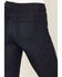 Image #4 - Haddad Women's Deep Ocean Dark Wash Venice Bootcut Stretch Denim Jeans, Dark Wash, hi-res