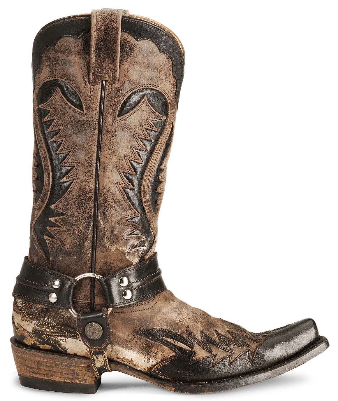 harness cowboy boots