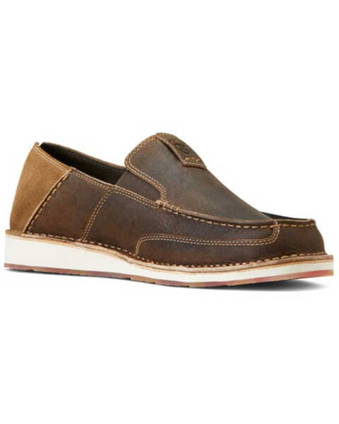 Image #1 - Ariat Men's Cruiser Casual Shoes - Moc Toe , Brown, hi-res