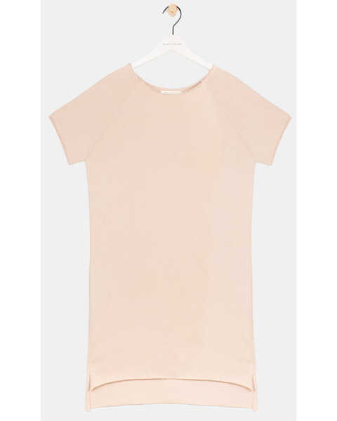 Image #4 - Friday's Project Women's Short Sleeve T-Shirt Dress, Dark Pink, hi-res