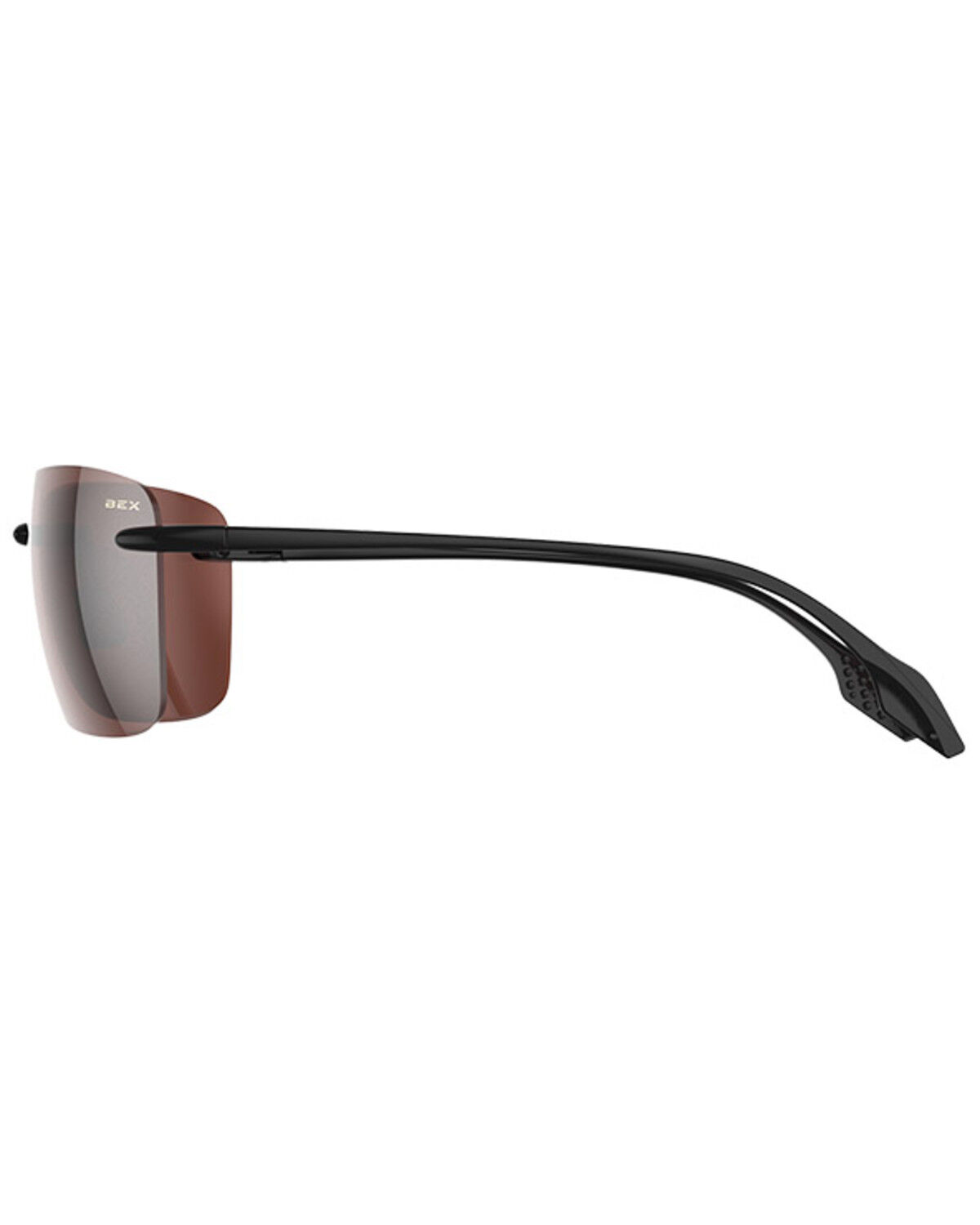 Image #3 - Bex Jaxyn XL Sunglasses, Black/brown, hi-res