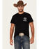 Image #2 - Buckwear Men's Ram Built For Freedom Short Sleeve Graphic T-Shirt, , hi-res