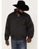 Image #1 - Ariat Men's Team Logo Insulated Jacket, Dark Grey, hi-res