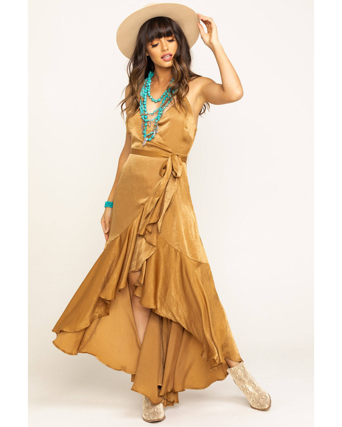 flying tomato wrap dress