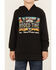 Image #3 - Rock & Roll Denim Boys' Rodeo Time Dale Brisby Hooded Sweatshirt , Black, hi-res