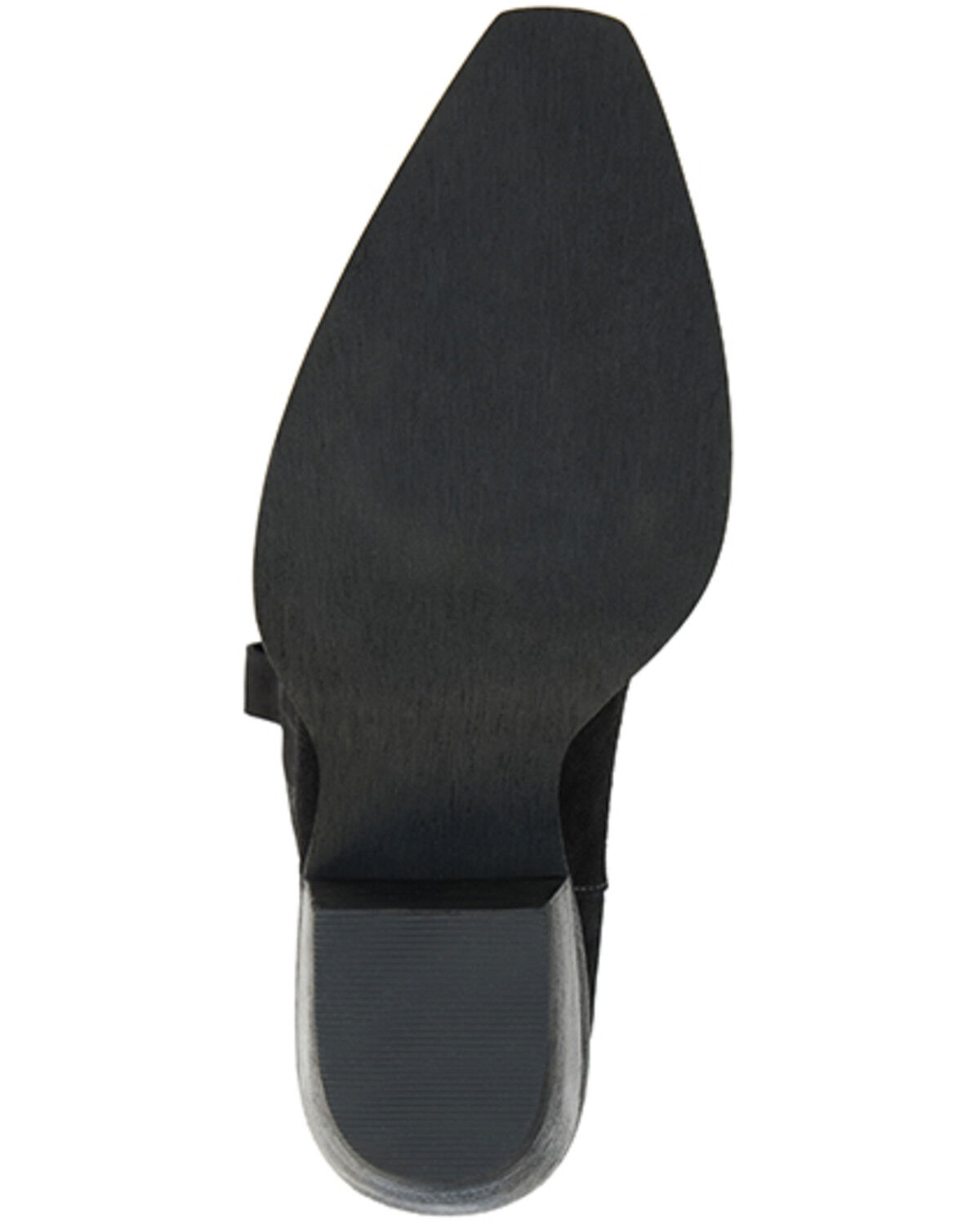 Image #7 - Matisse Women's Gaucho Suede Western Boots - Snip Toe, Black, hi-res