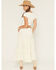 Image #3 - Listicle Women's Tiered Lace Midi Skirt, Cream, hi-res