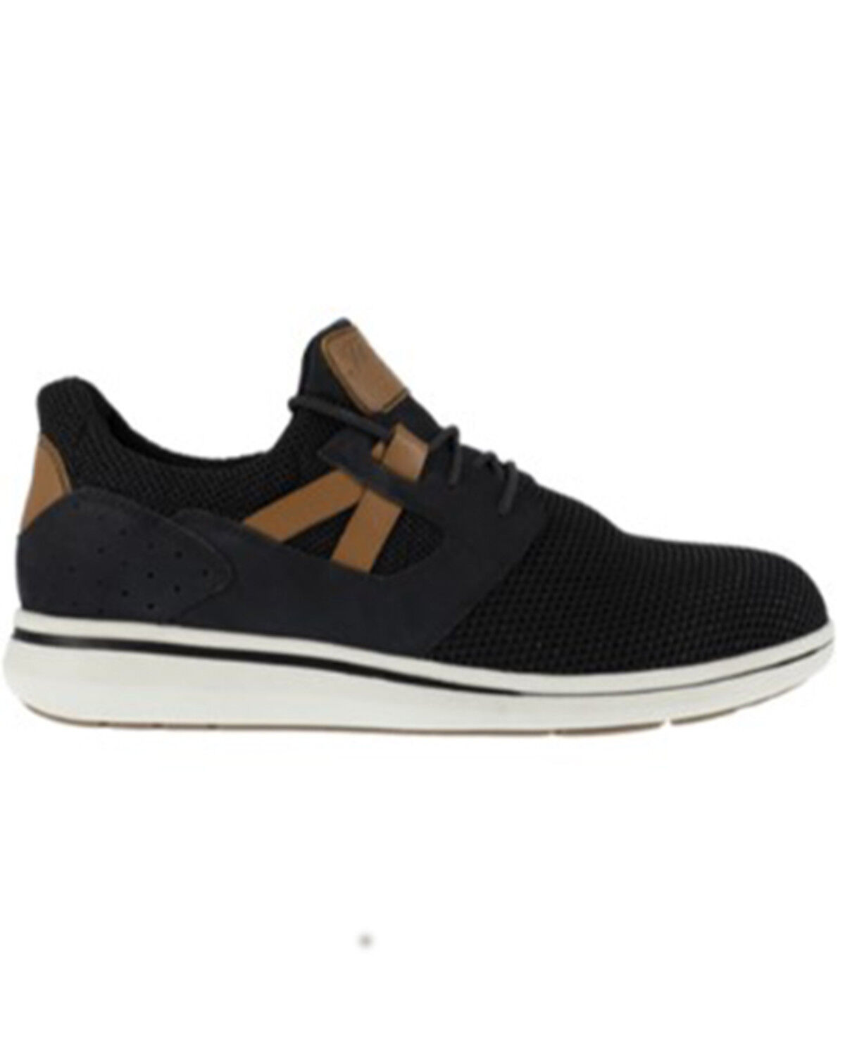 Image #2 - Florsheim Men's Oxford Adventure Casual Work Shoes - Steel Toe, Black, hi-res