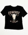 Image #1 - Cody James Toddler Boys' Training Short Sleeve Graphic T-Shirt, Black, hi-res