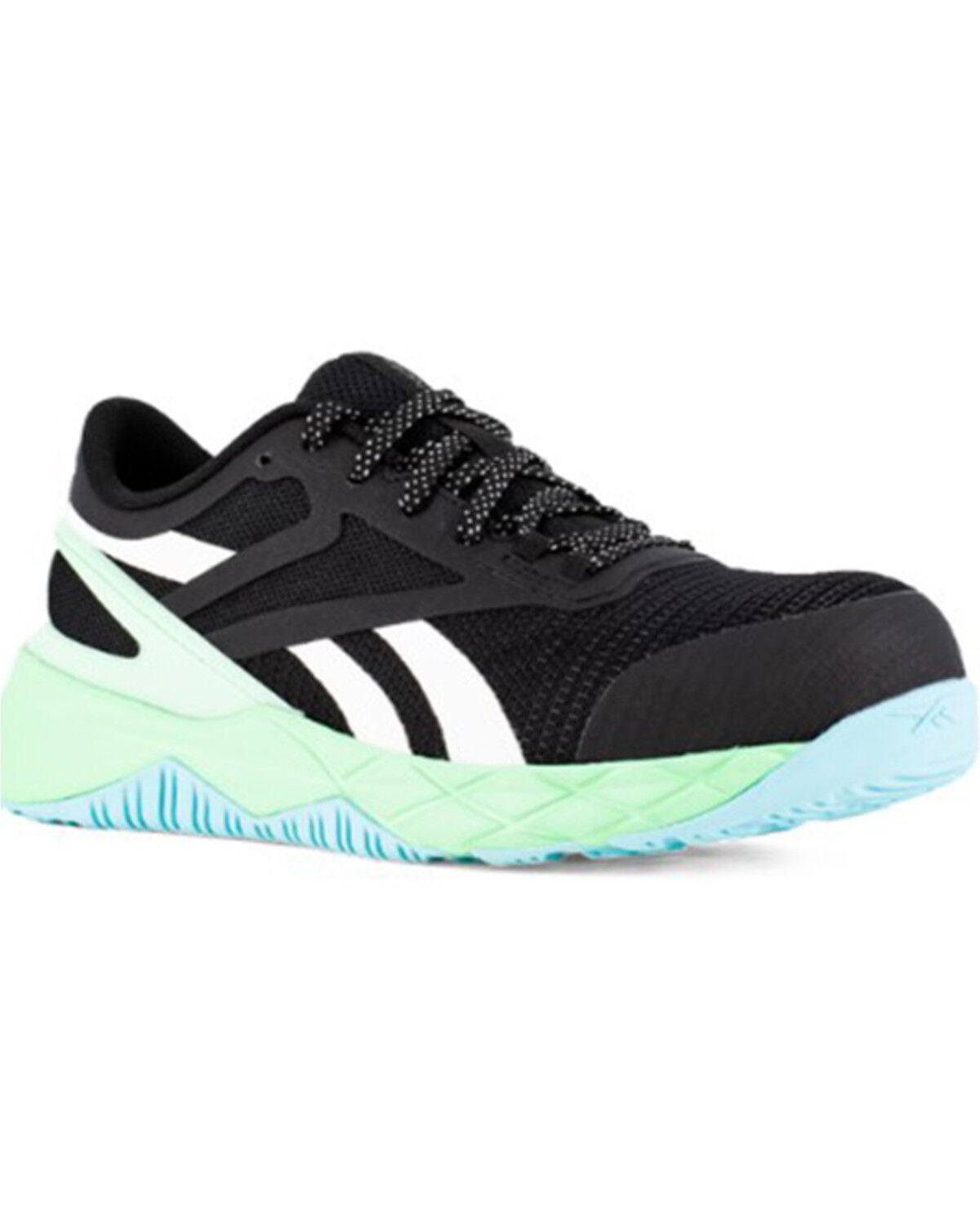 Reebok Women's Nanoflex TR Athletic Work Shoes - Composite Toe, Black, hi-res