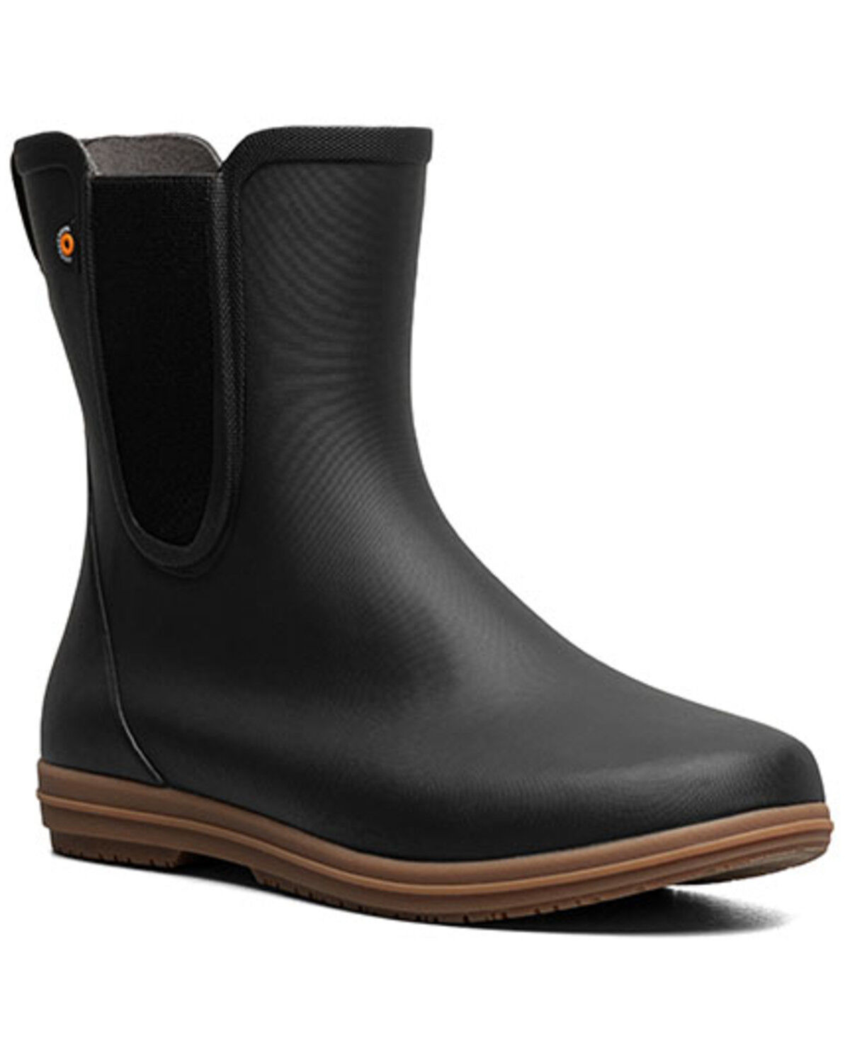 Image #1 - Bogs Women's Sweetpea II Mid Rain Boots - Round Toe, Black, hi-res