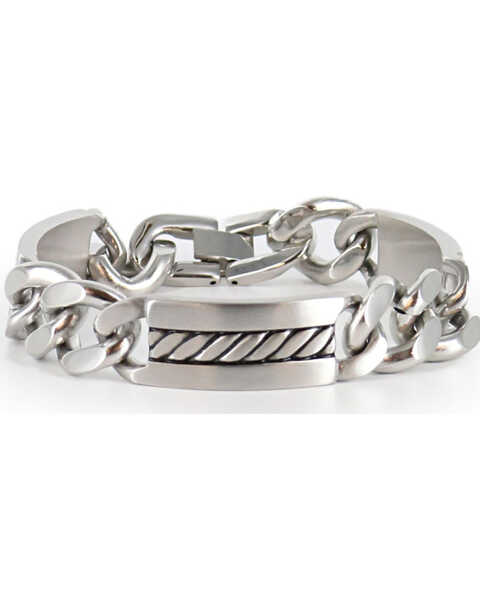 Cody James Men's Silver Chain Bracelet, Silver, hi-res