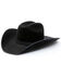 Image #1 - Serratelli 6X Felt Cowboy Hat, Black, hi-res