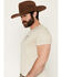 Image #3 - Cowboy Hardware Men's Boot Barn Exclusive Freedom Is Never Free Short Sleeve Graphic T-Shirt, Sand, hi-res