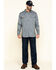 Image #6 - Hawx Men's FR Long Sleeve Woven Work Shirt, Silver, hi-res