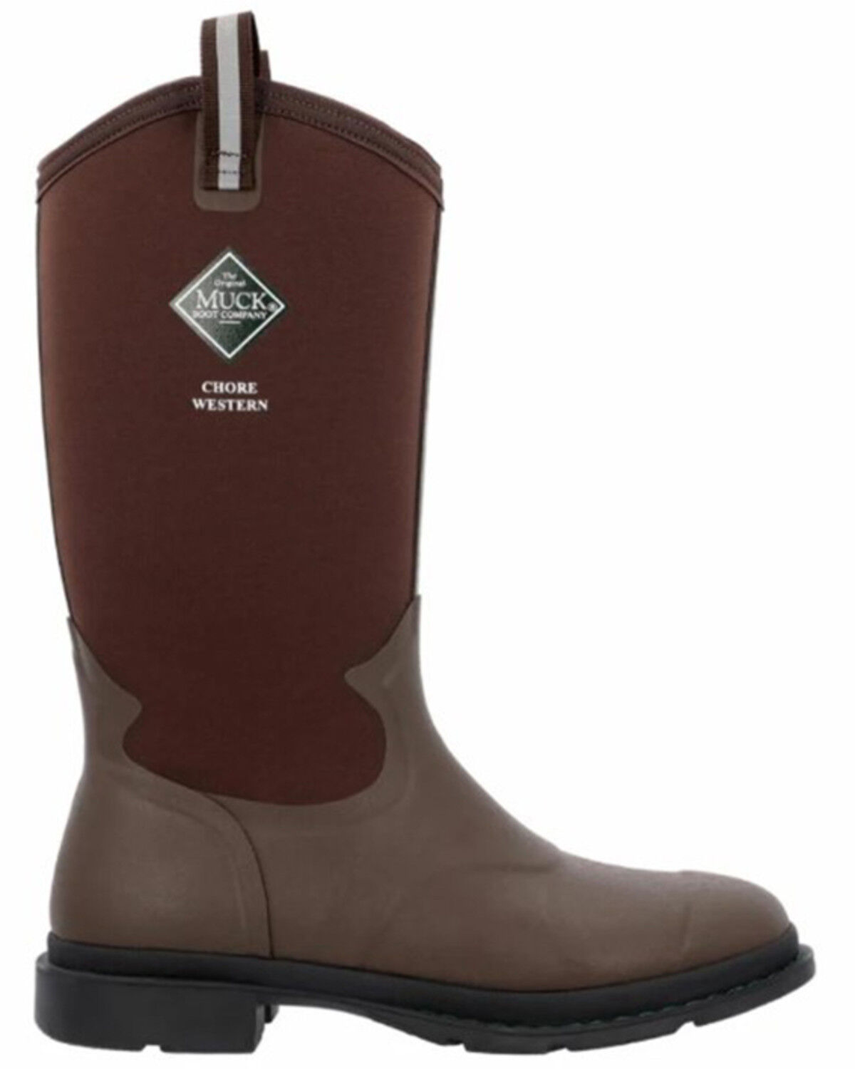 Image #1 - Muck Boots Men's Western Rubber Tall Work Boots - Soft Toe, Brown, hi-res
