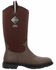 Image #1 - Muck Boots Men's Western Rubber Tall Work Boots - Soft Toe, Brown, hi-res