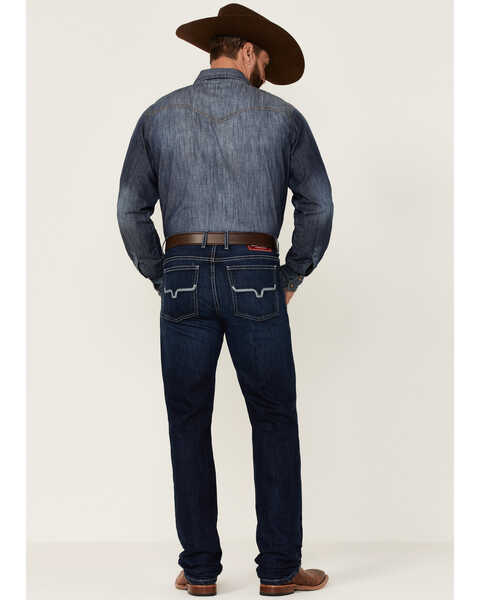 Image #4 - Kimes Ranch Men's Thomas Dark Wash Straight Bootcut Riding Jeans , Indigo, hi-res