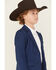 Image #3 - Rock & Roll Denim Boys' Plaid Print Blazer, Blue, hi-res