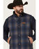 Image #2 - Pendleton Men's Cody Quilted Vest, Navy, hi-res