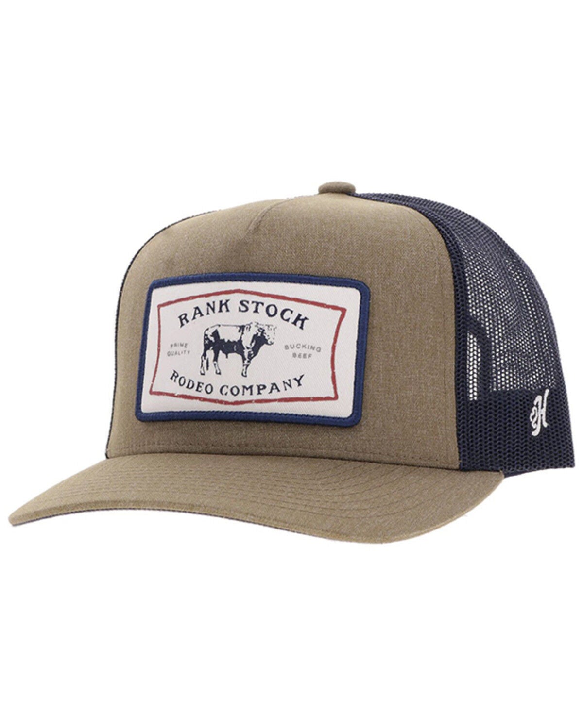 Image #1 - Hooey Men's Rank Stock Trucker Cap, Tan, hi-res