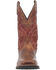 Image #4 - Laredo Men's Ross Western Boots - Broad Square Toe, Brown, hi-res