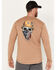 Image #3 - Ariat Men's Rebar Workman Long Sleeve Graphic Work Shirt, Beige, hi-res