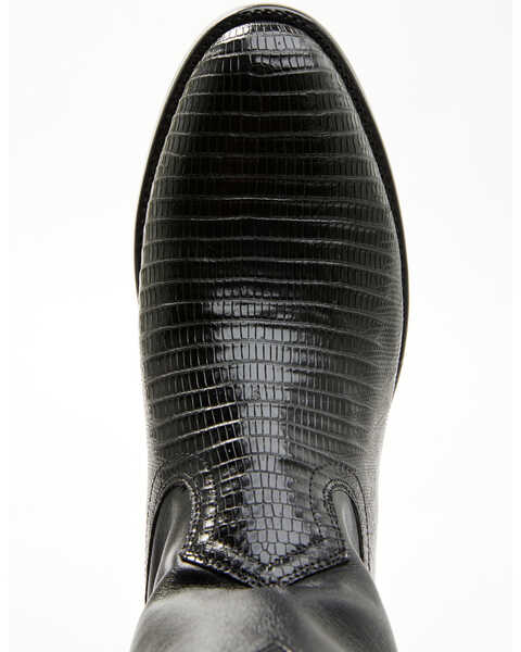 Image #6 - Cody James Black 1978® Men's Carmen Exotic Teju Lizard Roper Boots - Medium Toe , Black, hi-res