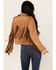 Image #4 - Idyllwind Women's Boxcroft Fringe Moto Jacket, Tan, hi-res