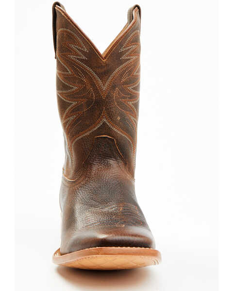 Image #3 - Cody James Men's McBride Western Boots - Broad Square Toe, Chocolate, hi-res