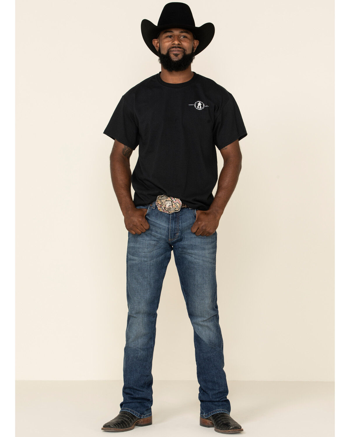 Image #2 - Cowboy Up Men's Team Roper Short Sleeve Graphic T-Shirt, , hi-res